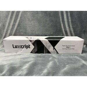 Luxcript Pro x Gaming Mouse Pad. Anti-Slip Mouse Pad Large Gaming Mouse Pad Mat